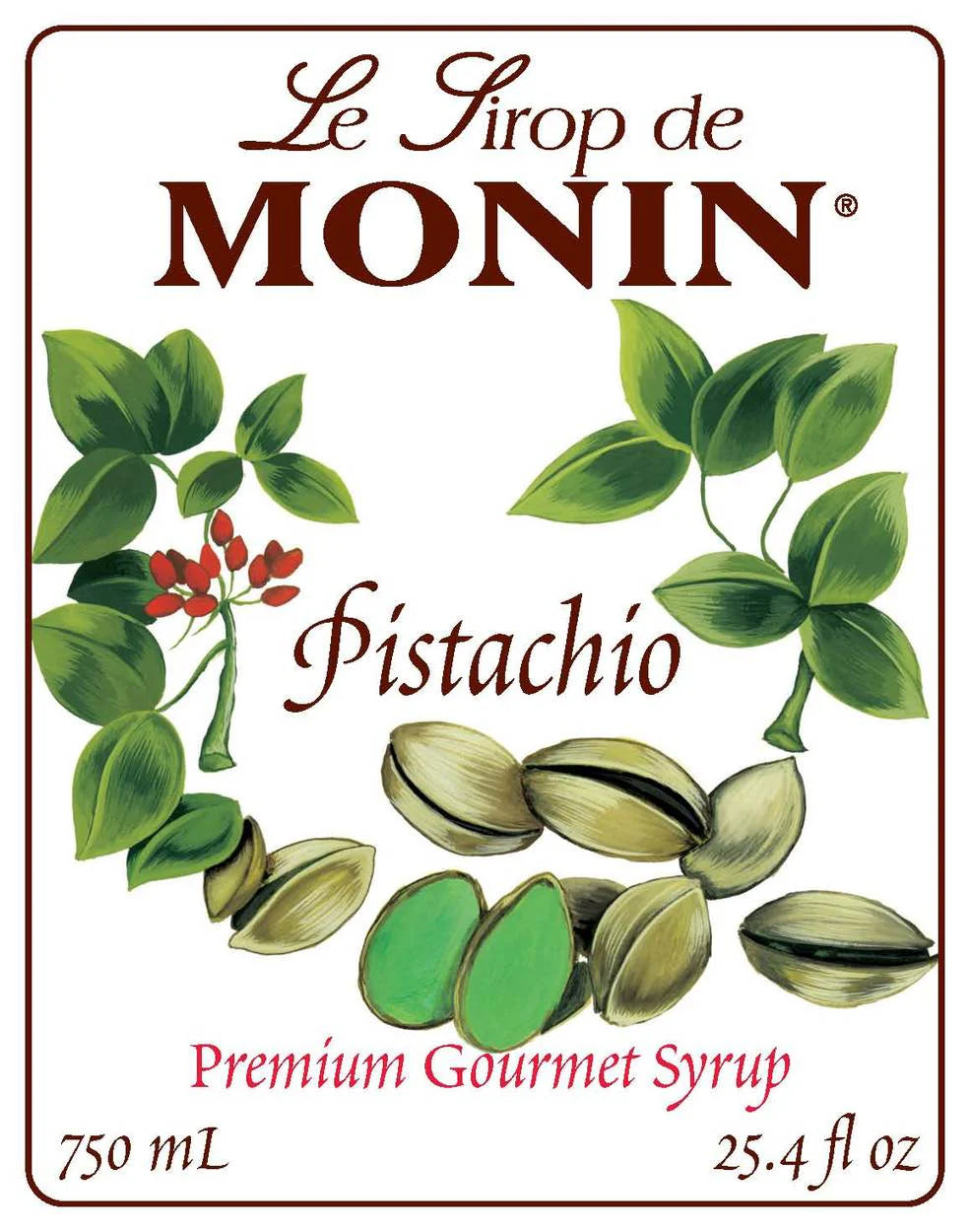 Pistachio Syrup - 750ML