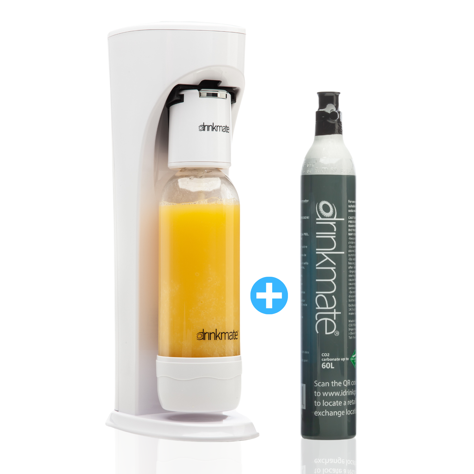 Drinkmate OmniFizz Combo | Ivory White